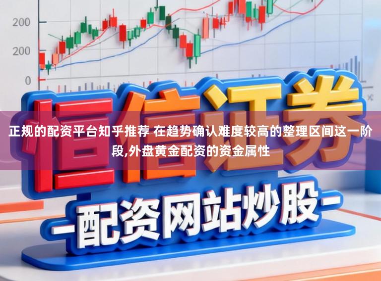 正规的配资平台知乎推荐 在趋势确认难度较高的整理区间这一阶段,外盘黄金配资的资金属性